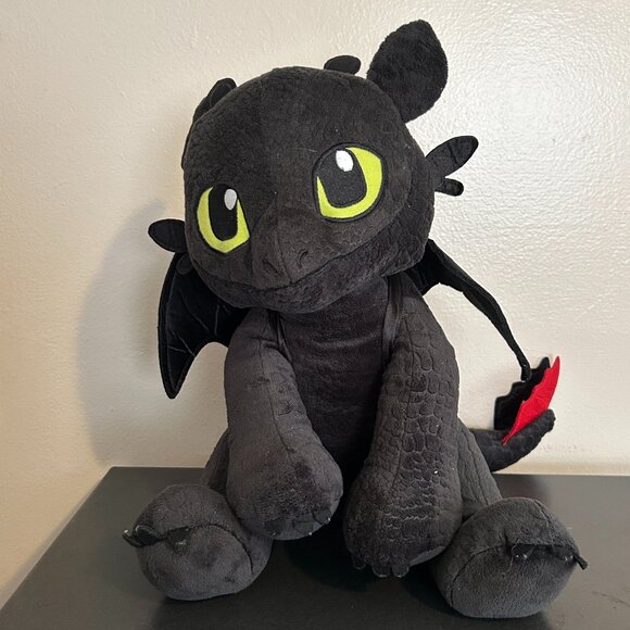 Build A Bear Toothless How to Train Your Dragon Stuffed animal with wings - Picture 1 of 6